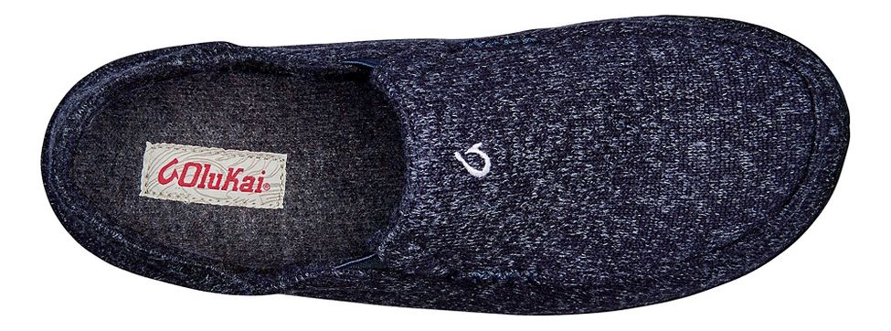 Men's OluKai Moloā Hulu – Wool-Lined House Slipper    OLUKAI