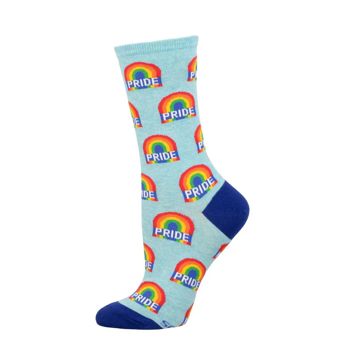 Women’s Socksmith Rainbow Pride Socks – LGBTQ+ Support Design Socks    SOCK SMITH