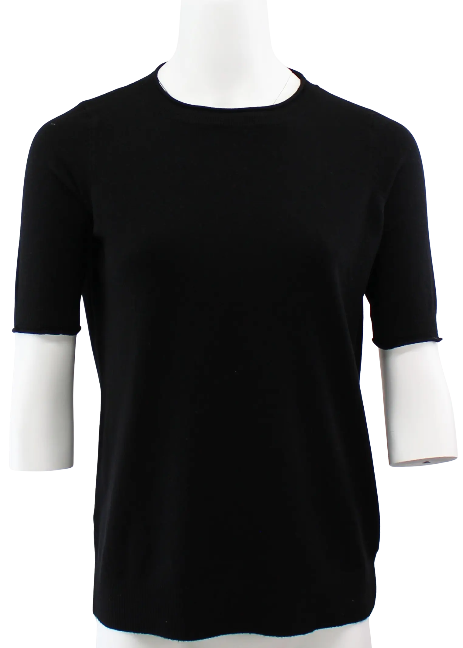 Keren Hart Tori Top – Sophisticated Knit for Everyday Elegance  BLACK-XL  KEREN HART