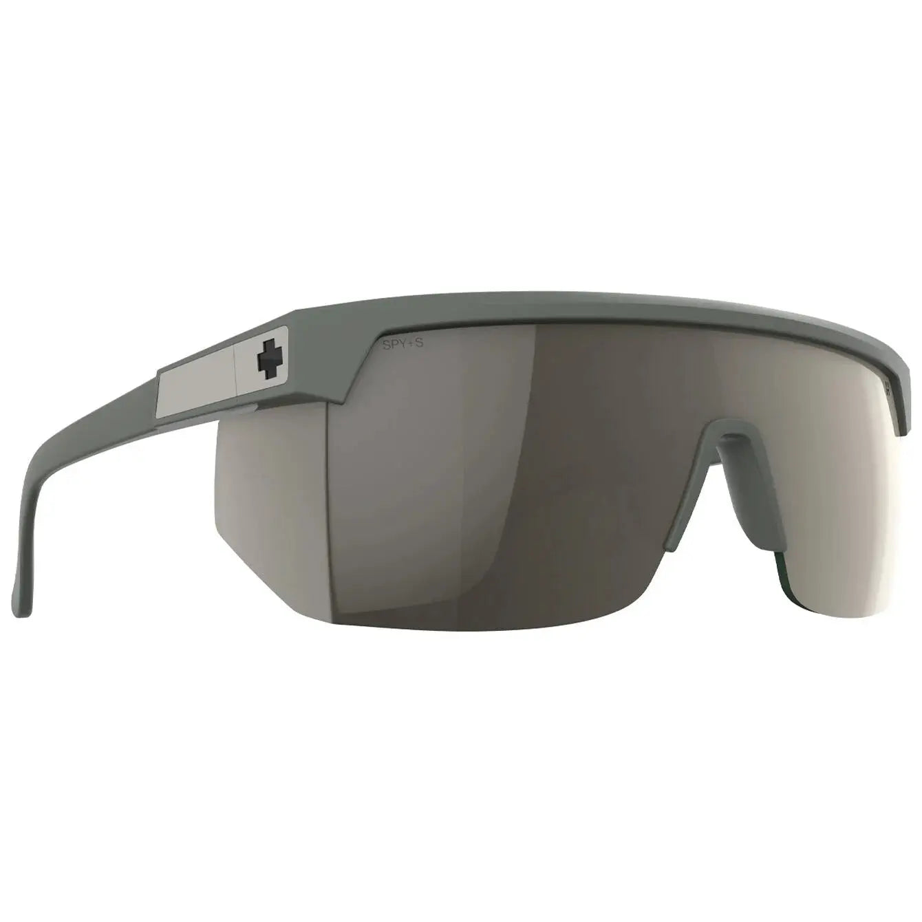 SPY+ Super Flynn Sunglasses – Oversized Shield & Maximum Coverage  MATTE OLIVE GREEN  SPY OPTIC USA
