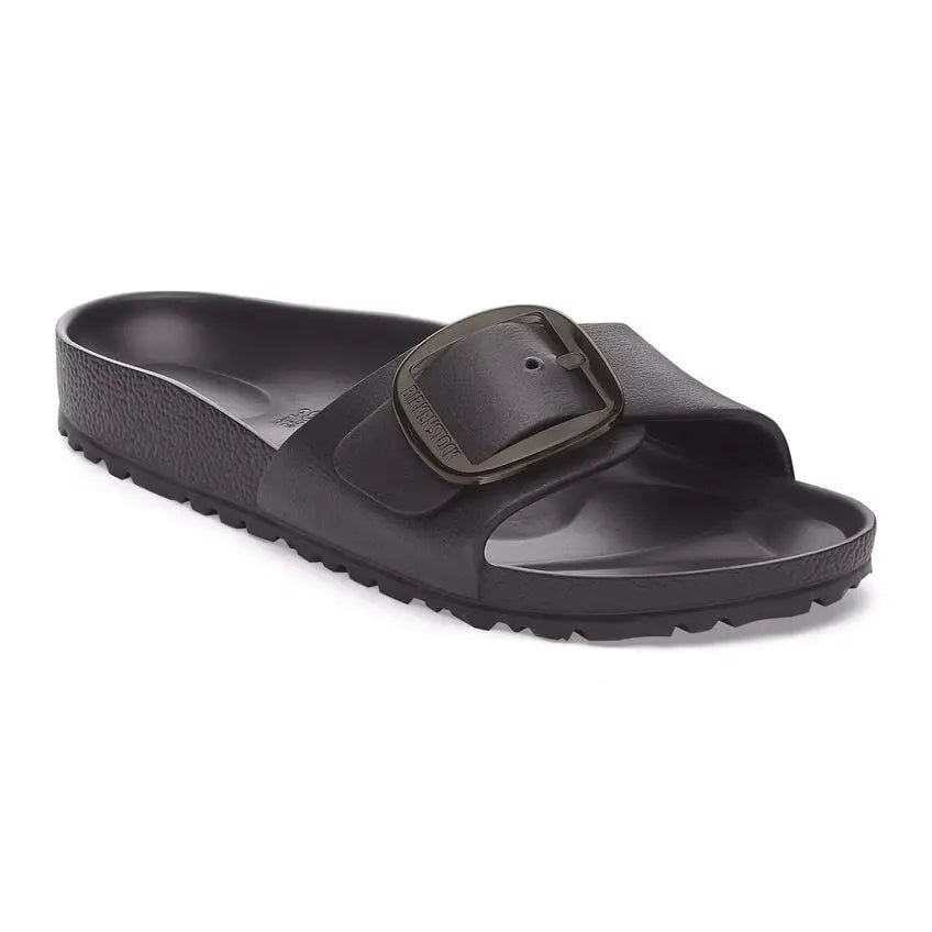 Women's Birkenstock Madrid Big Buckle EVA – Lightweight & Water-Resistant  BLACK / N / 41  BIRKENSTOCK