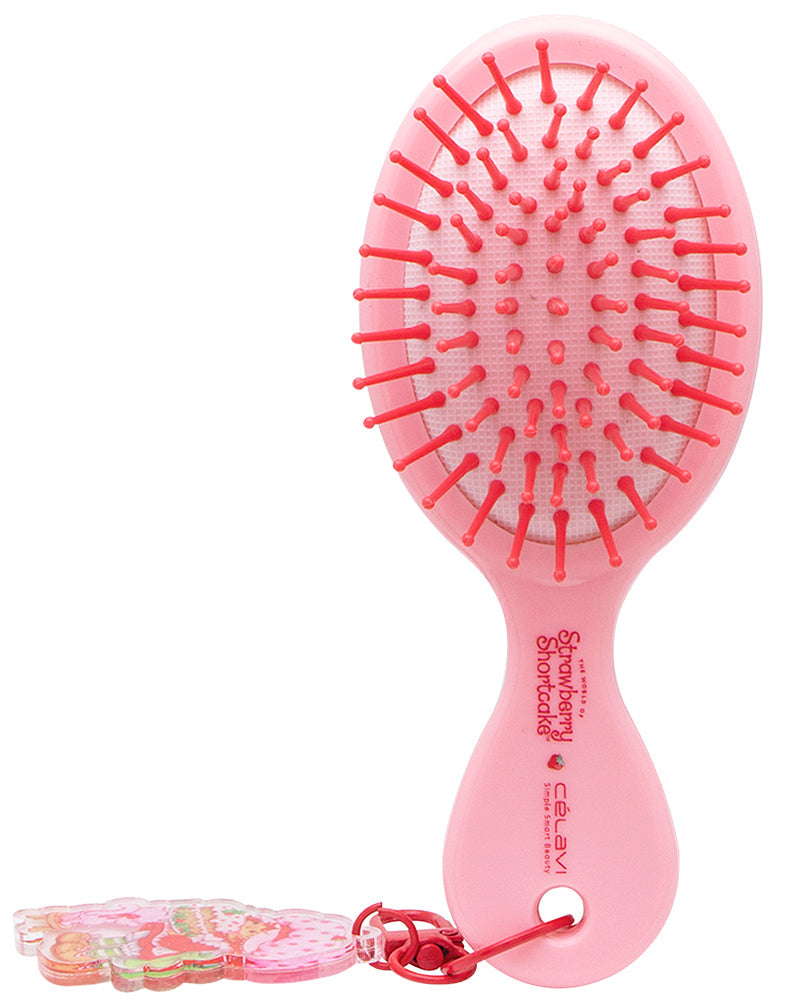 Joia Strawberry Shortcake Portable Hair Brush – Compact Travel Brush    JOIA TRADING CO.