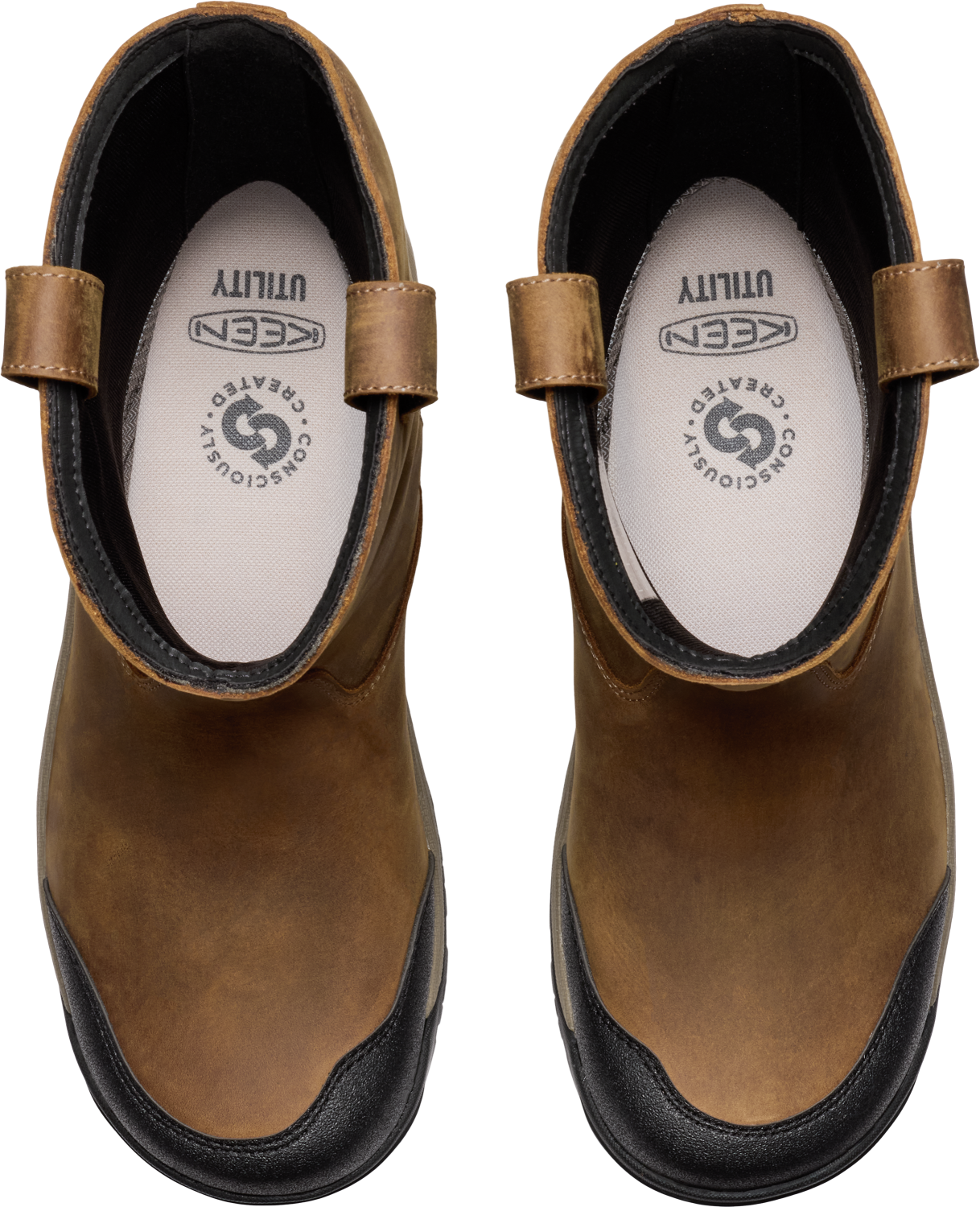 Men’s KEEN Utility Evanston Pull-On Waterproof Boot – Soft Toe Work Boot Comfort    KEEN UTILITY