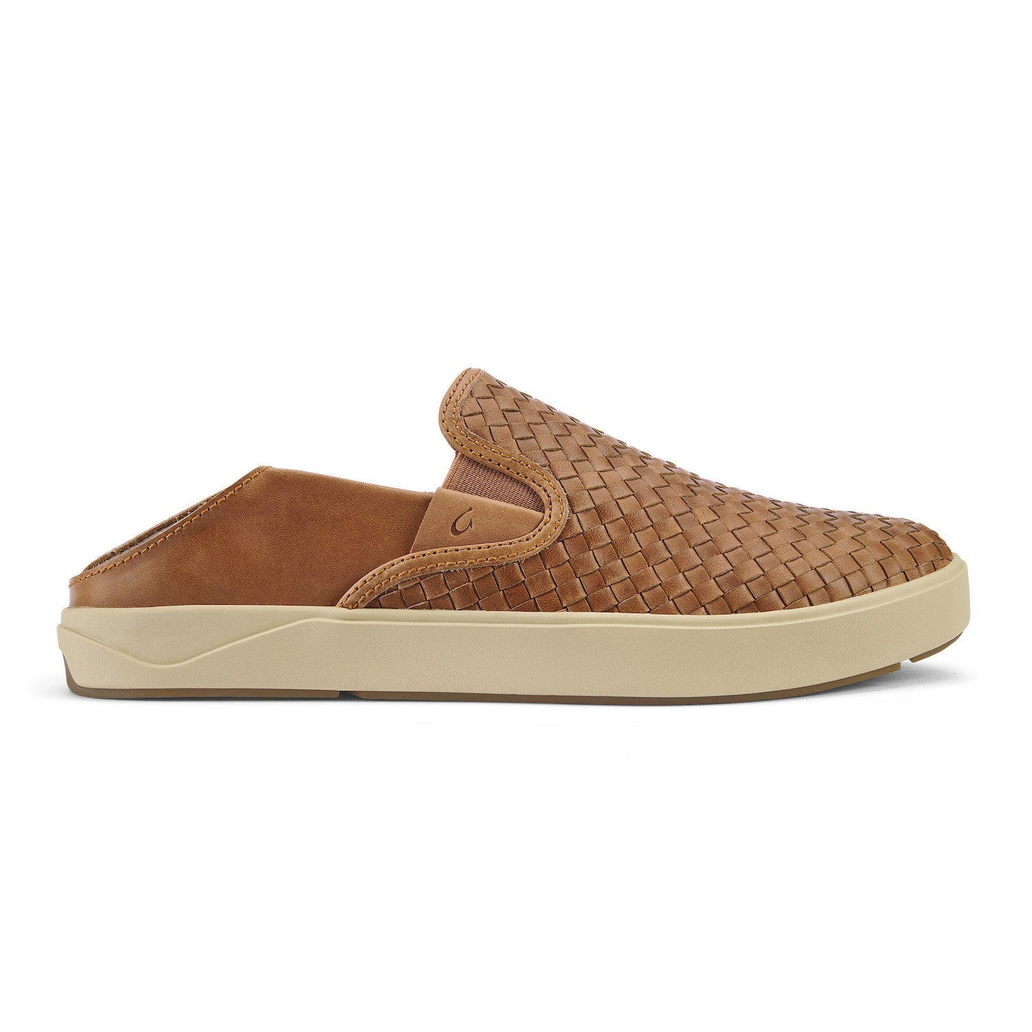 Men's OluKai Lae‘ahi Lauhala – Hand-Woven Leather Slip-On    OLUKAI