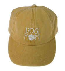 Joia Accessories Dog Mom Hat w/Paw – Comfortable, Adjustable Pet Mom Cap  MUSTARD / EA  JOIA TRADING CO.
