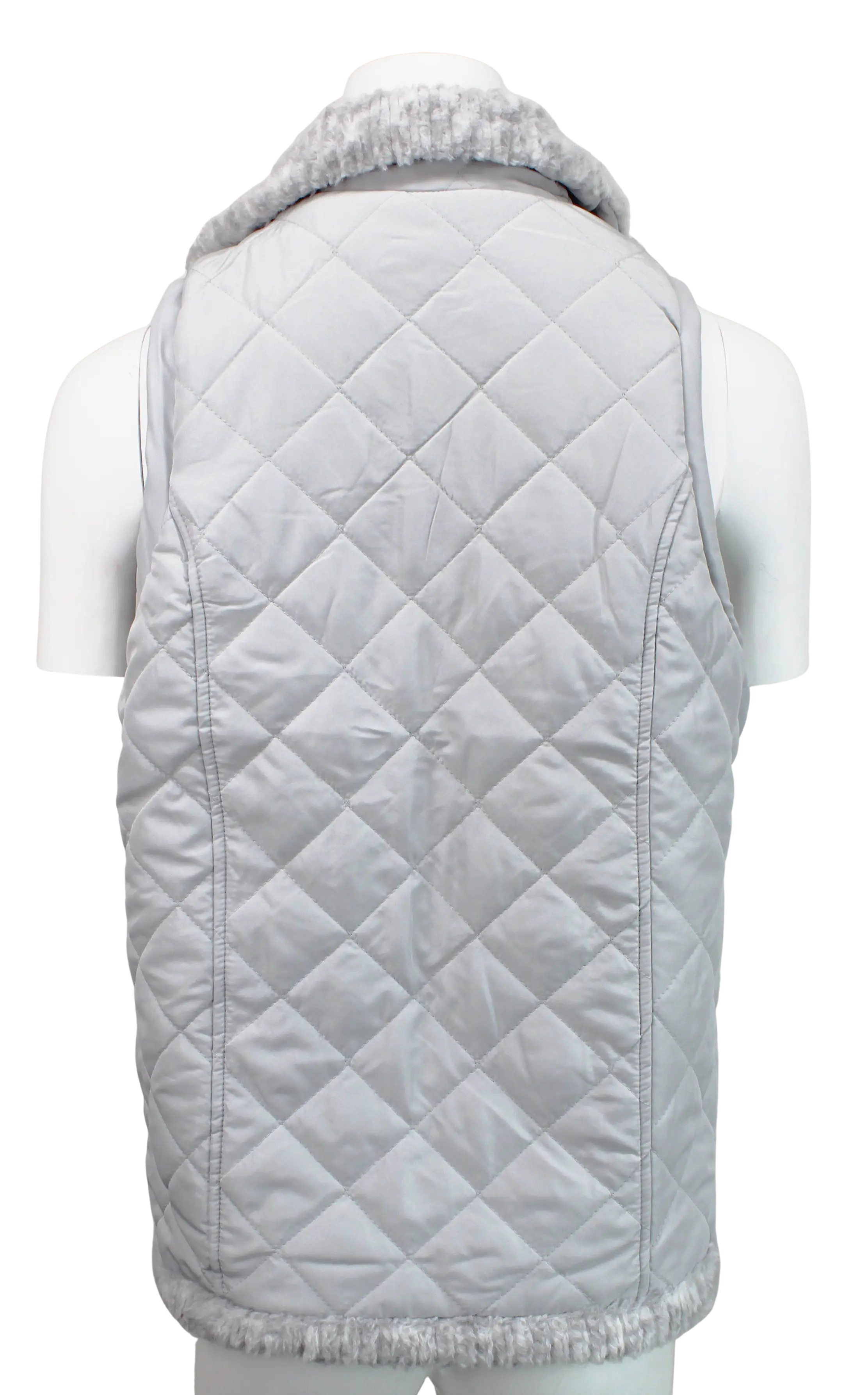Keren Hart Autumn Baby Reversible Vest – Faux Fur & Quilted Style    KEREN HART