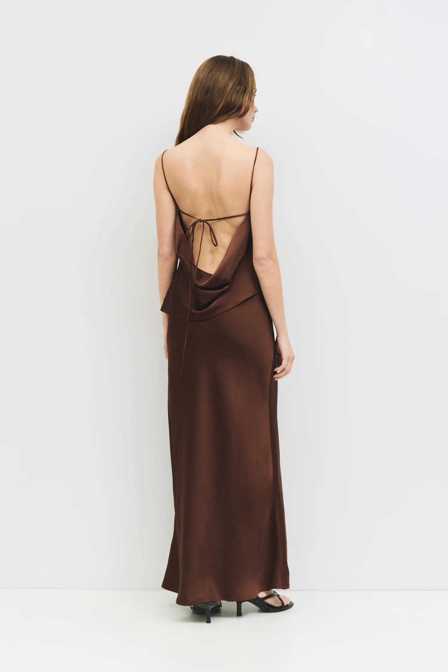 Mod Ref Endless Evening Maxi Skirt – Satin Elegant Skirt