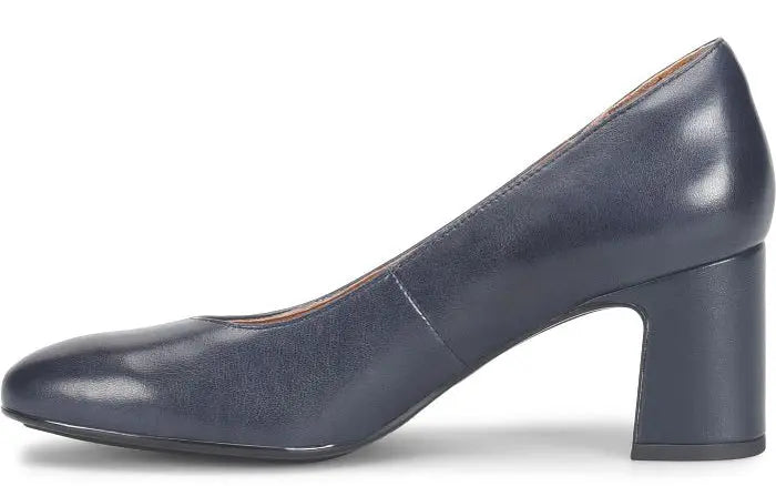 Women’s Sofft Anna Marie – Classic Block Heel Pump in Leather    SOFFT