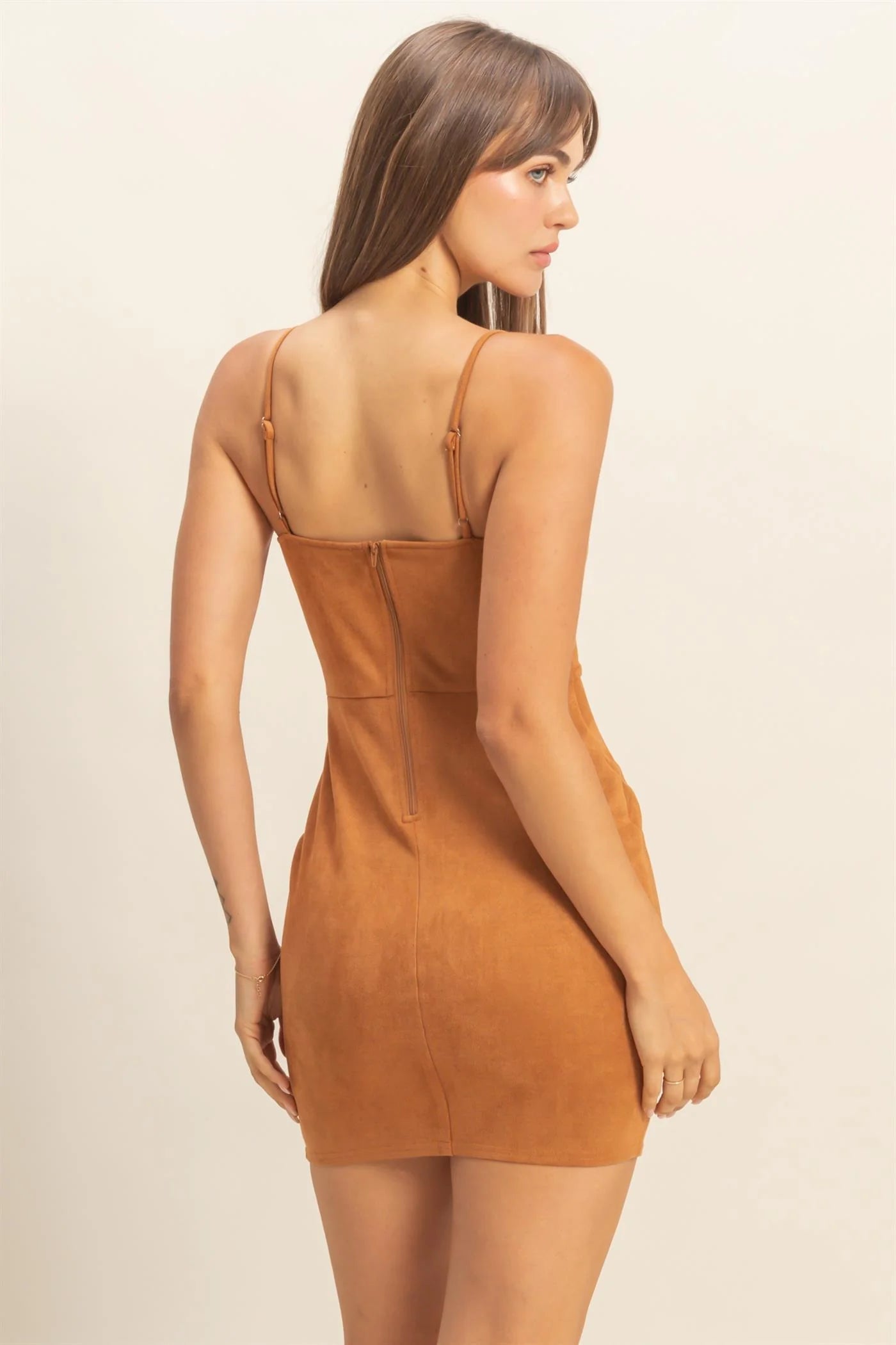 Hyfive Vixen Corset Dress – Sweetheart Neck Bodycon Mini    HYFIVE INC