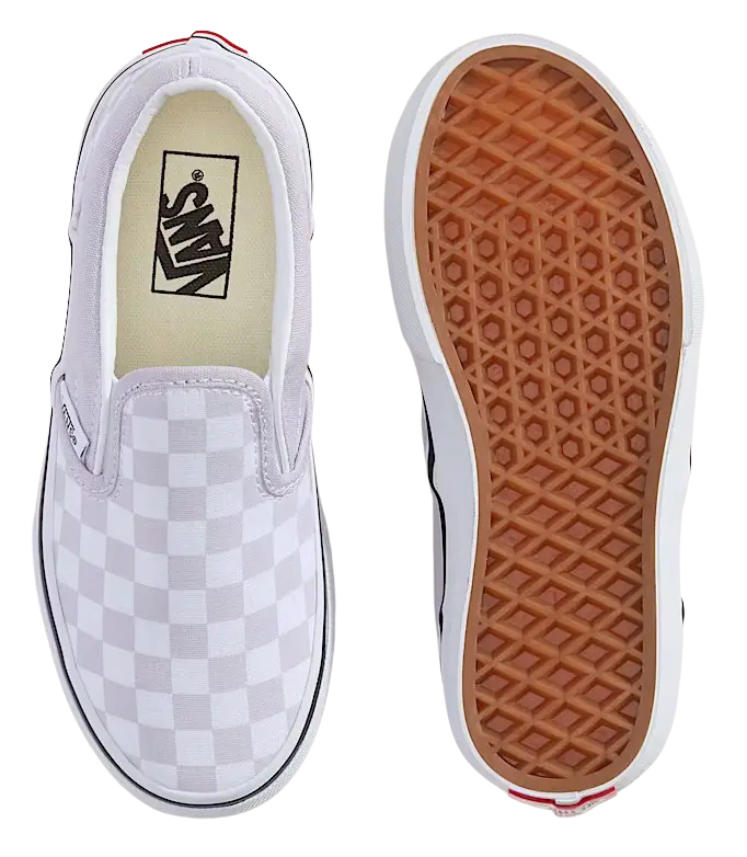 Kids’ Vans Classic Slip-On (Checkerboard) – Iconic Style & Easy Comfort    VANS
