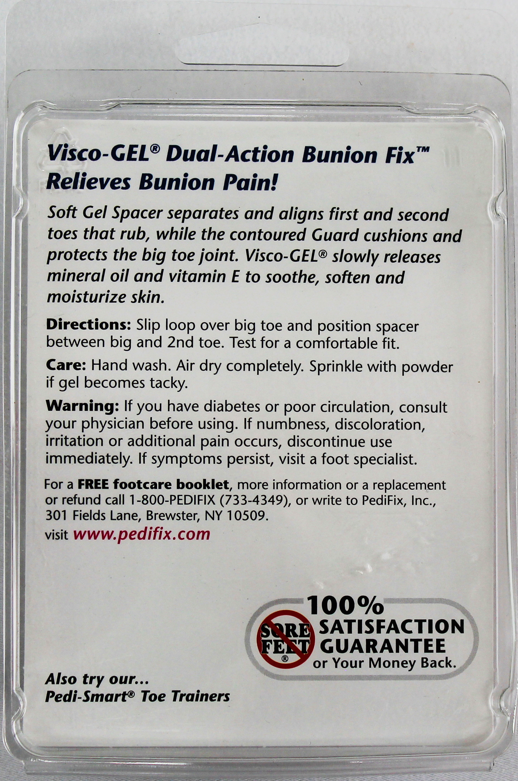 PediFix Dual-Action Bunion Fix – Toe Alignment & Bunion Relief in One    PEDIFIX