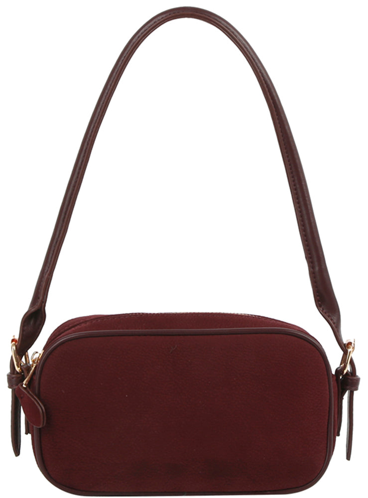 Joia Solara Shoulder Bag – Stylish Daily Purse  WINE  JOIA TRADING CO.