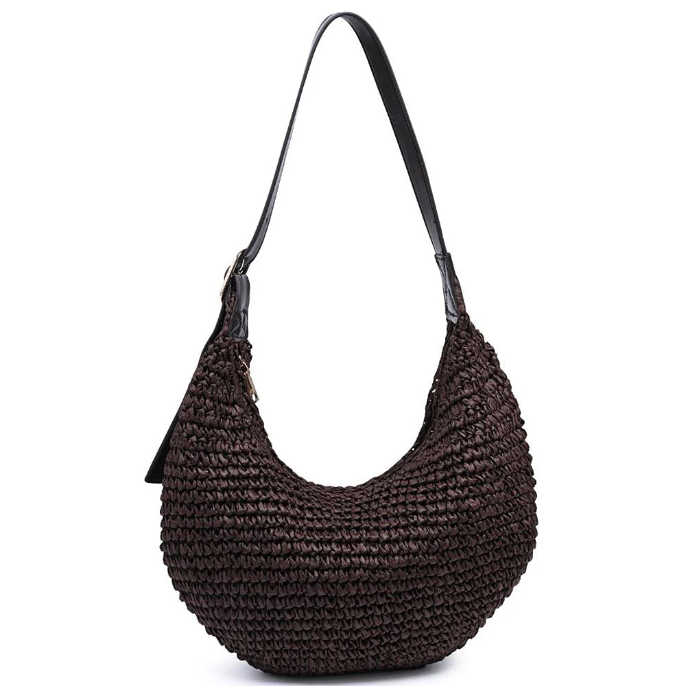 Joia Afterglow Weave Bag – Casual Chic Hobo Bag    JOIA TRADING CO.