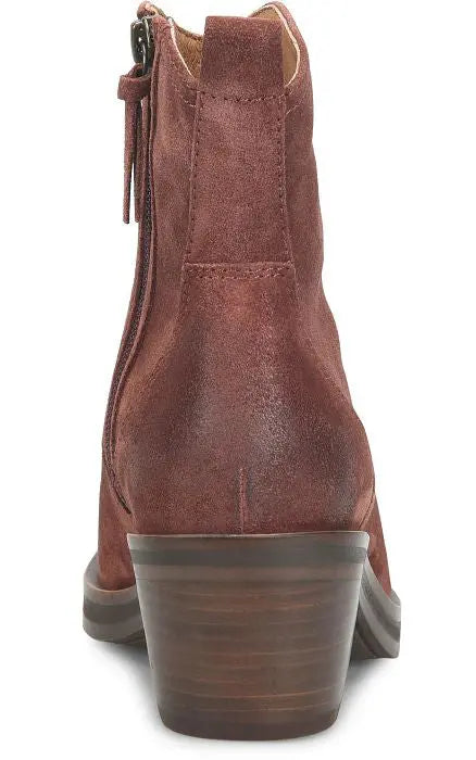 Women's Sofft Shaelynn – Leather Western-Inspired Short Booties    SOFFT