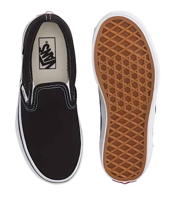 Kid's Vans Classic Slip-On – Low-Profile, Waffle Outsole Comfort    VANS