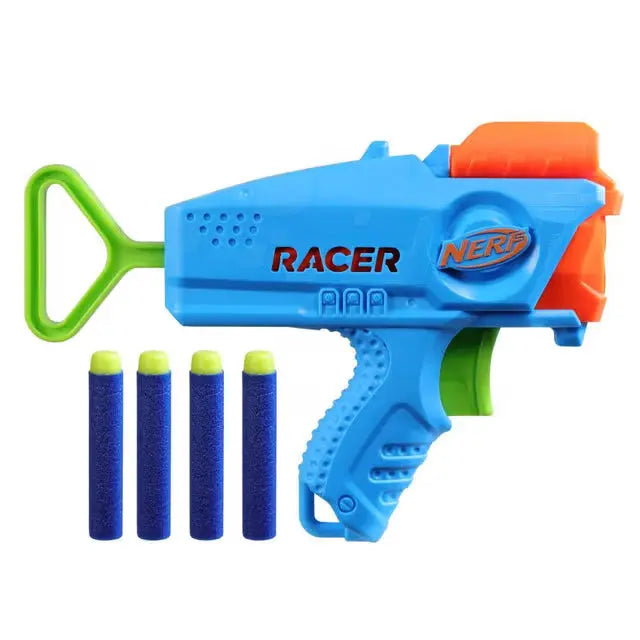 Hasbro Nerf Elite Junior Racer – Easy Play Foam Blaster for Kids    HASBRO