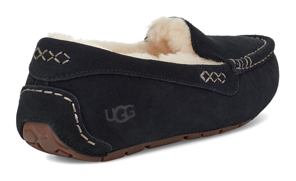 Women's UGG Ansley – Classic Suede Moccasin with Wool Lining    UGG