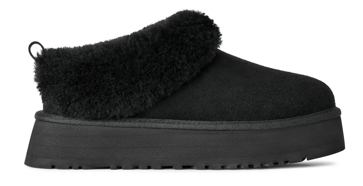 Women’s UGG Tazzelle – Cozy Sheepskin Indoor-Outdoor Platform Slipper