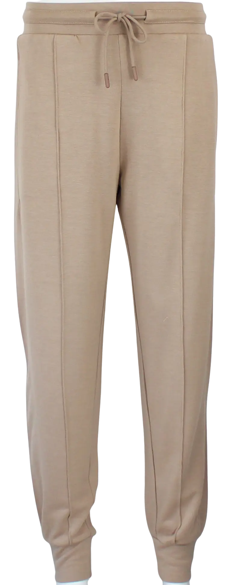 Keren Hart Martha Pants – Soft Tapered Joggers with Seam Detail  CAMEL-XL  KEREN HART