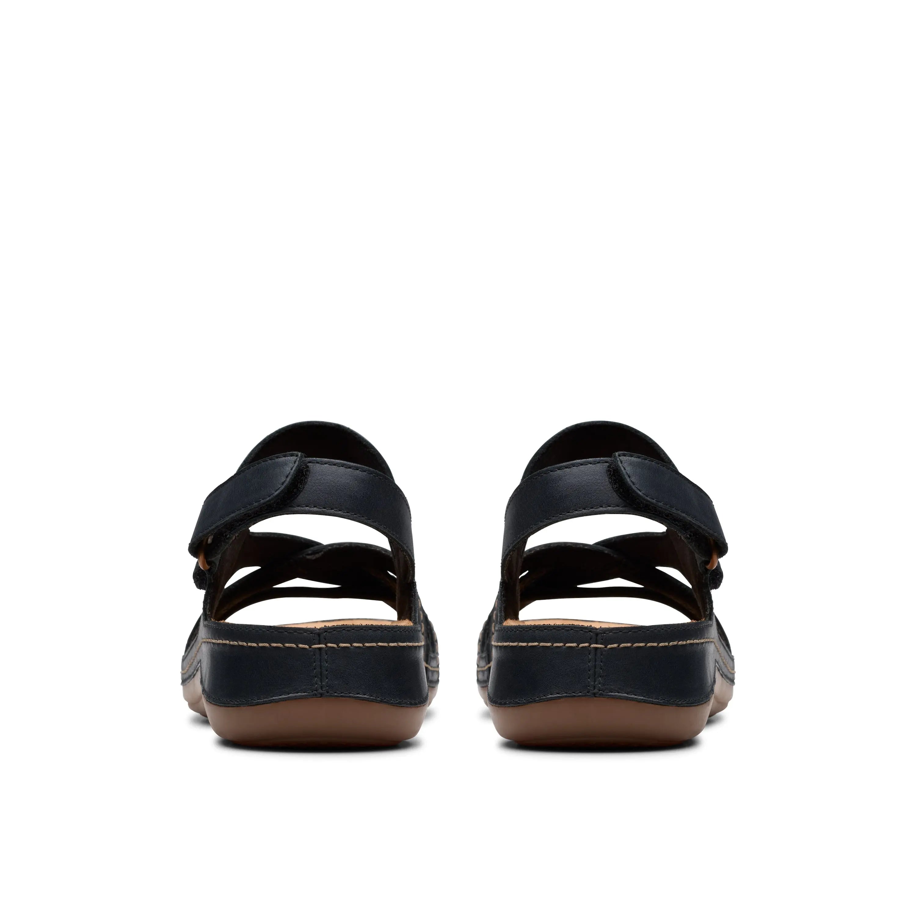 Clarks Cecily Strap – Leather Comfort Sandal with Cushion Footbed    CLARKS