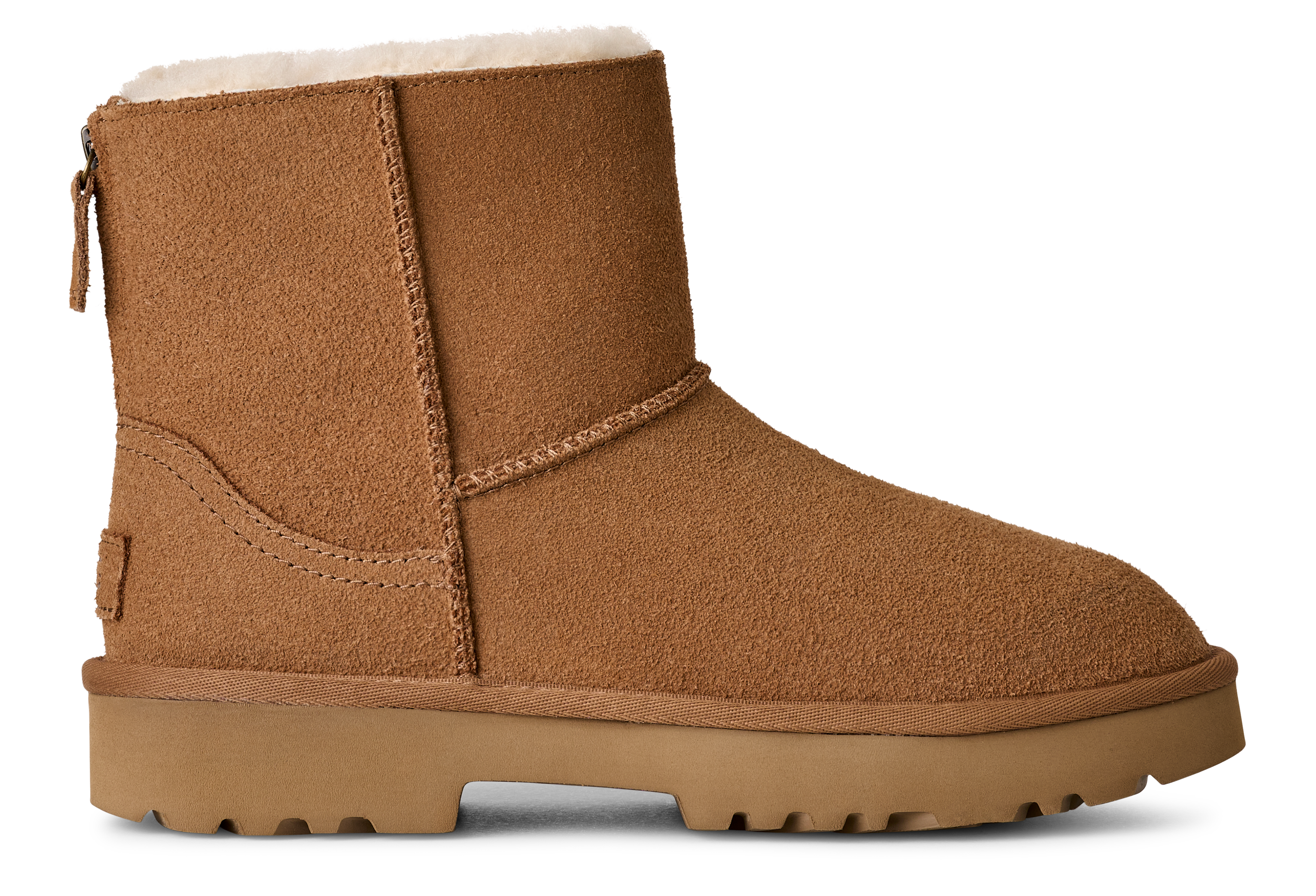 Women’s UGG Marais Zip Up – Modern Classic Suede Boot with Sheepskin Lining    UGG