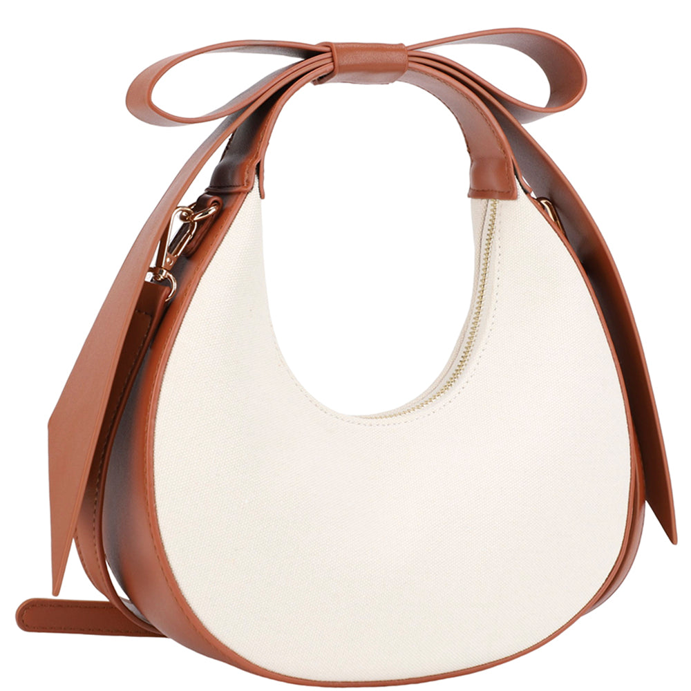 Joia Riviera Bowline Bag – Chic Structured Bow Handbag    JOIA TRADING CO.
