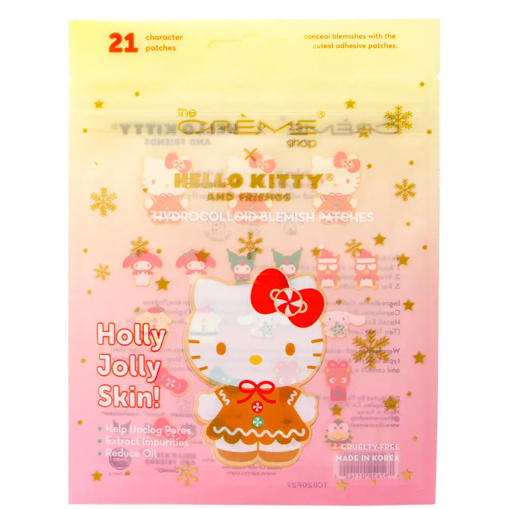 Joia Accessories Hello Kitty Holiday Blemish Patches – Cute Hydrocolloid Spot Treatment    JOIA TRADING CO.