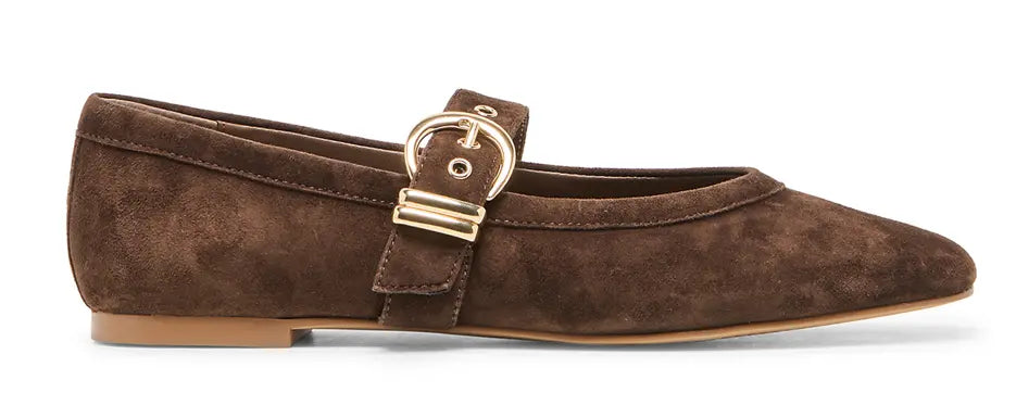 Women's Mikel by Dolce Vita – Buckle Strap Ballet Flats