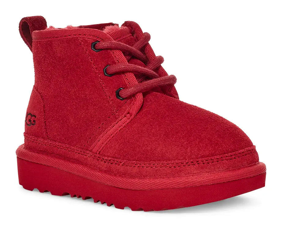 Toddler’s UGG Neumel II – Cozy Suede Chukka with All-Day Comfort  SAMBA-RED-12  UGG