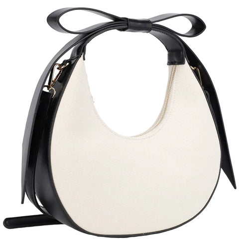 Joia Riviera Bowline Bag – Chic Structured Bow Handbag