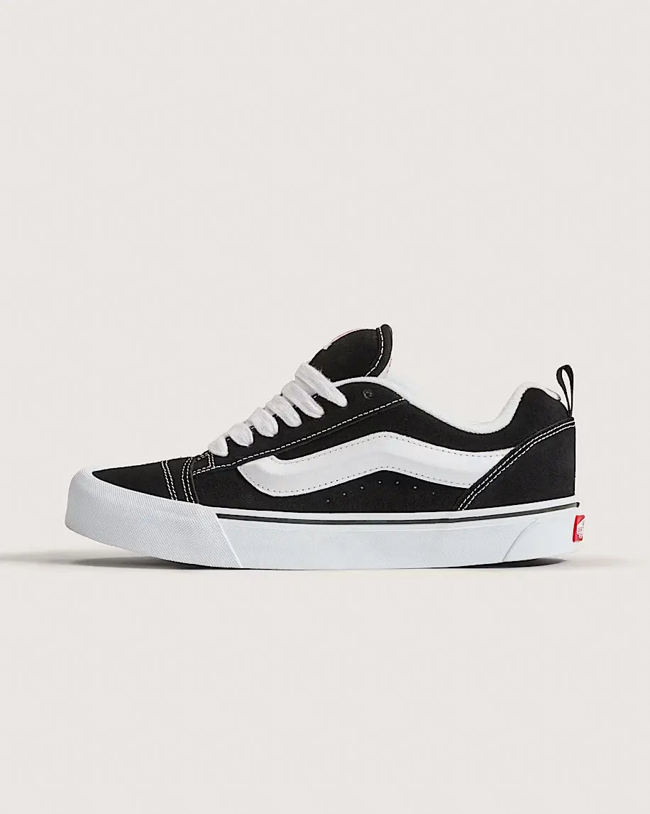 Vans Knu Skool – A Bold Revival of 90s Skate Style  BLACK-TRUE-WHITE-3½-MEN-S-5-WOMEN-S  VANS