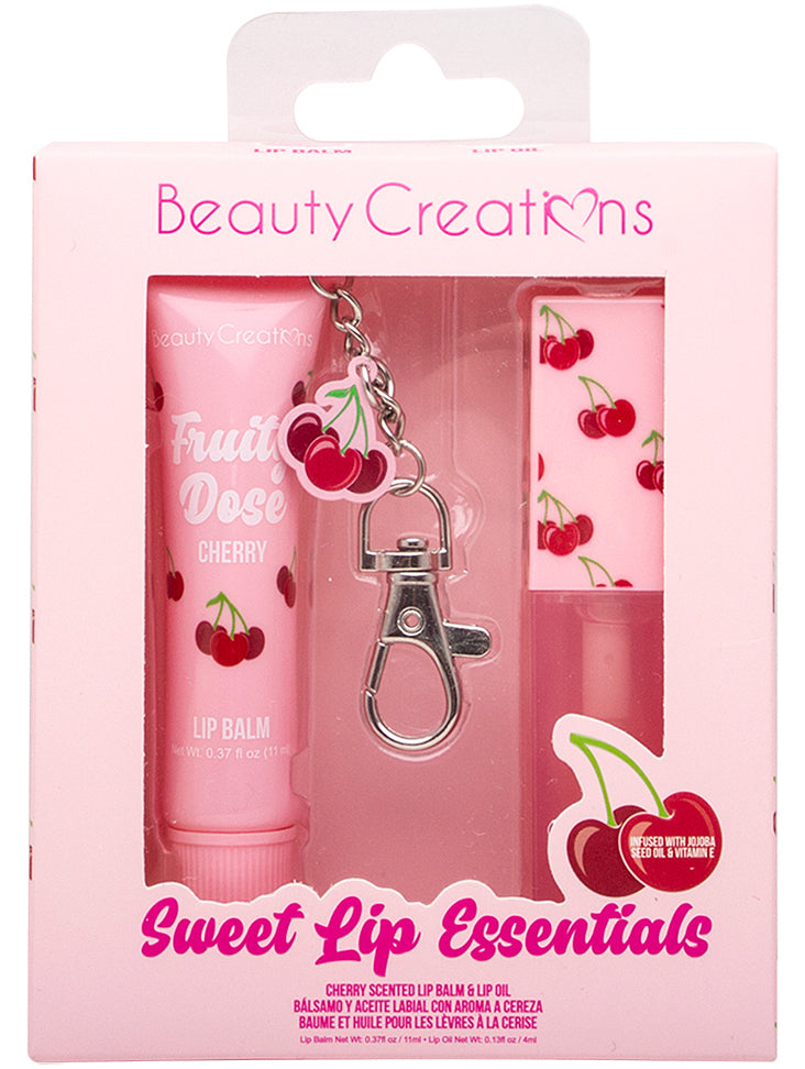 Joia Beauty Creations Sweet Lip Essentials – Balm & Lip Oil Set  CHERRY-1  JOIA TRADING CO.