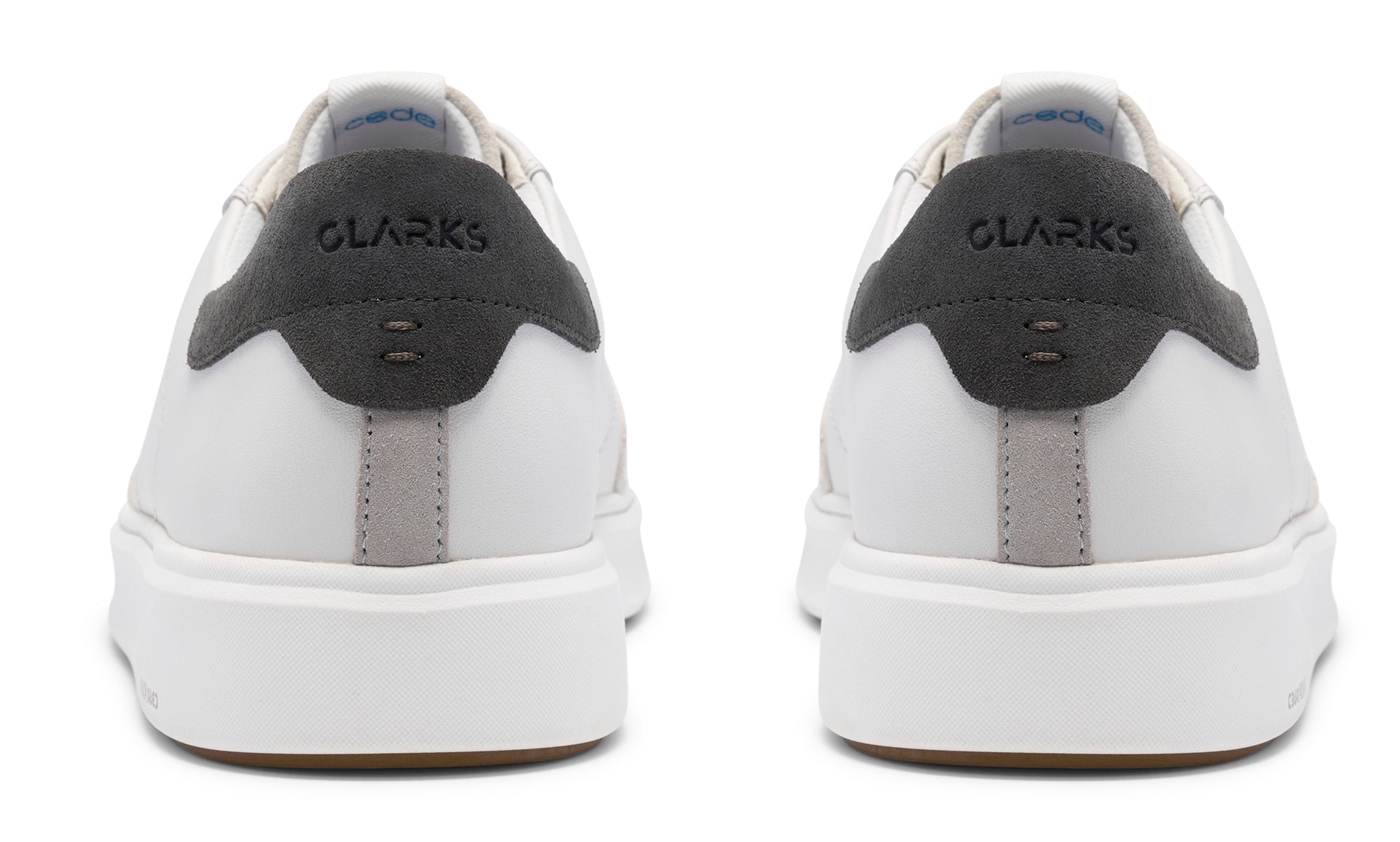 Men's Clarks Code C Tie – Leather Comfort Sneakers