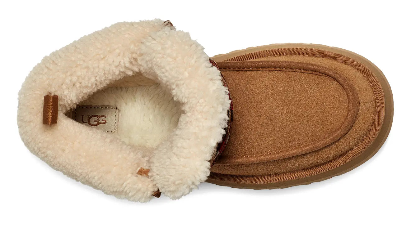 UGG Funkarra Cabin Cuff – Cozy Platform Shoe with Sheepskin Lining    UGG