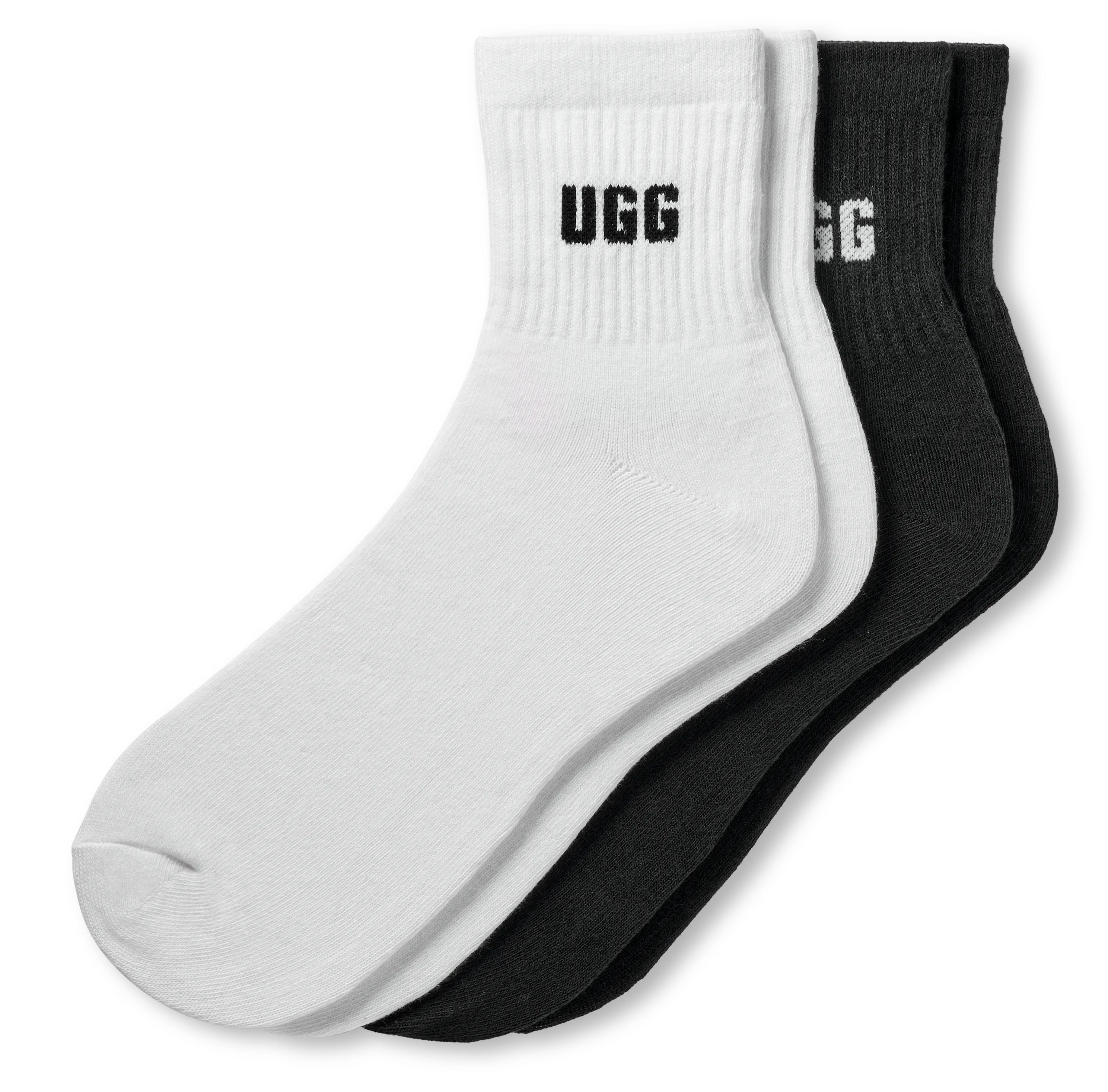 Women's UGG Quinlin Logo 2-Pack Socks – Classic Everyday Fit    UGG