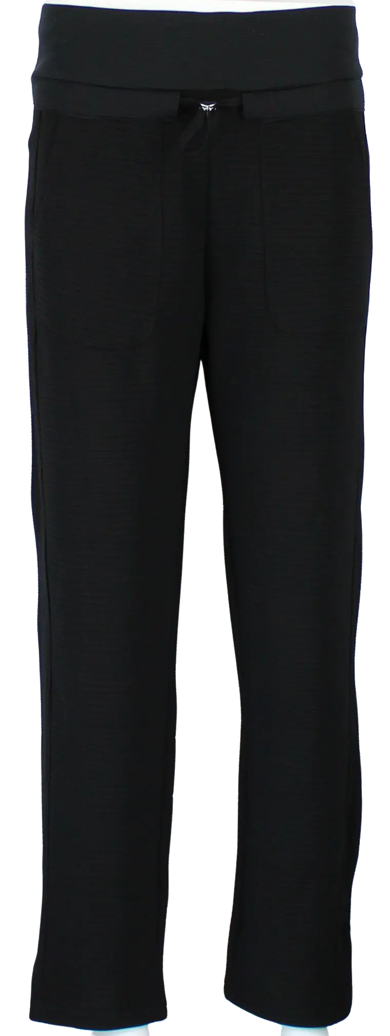 Keren Hart Leslie Pants – Ribbed Drawstring Cropped Lounge Pant  BLACK-XL  KEREN HART