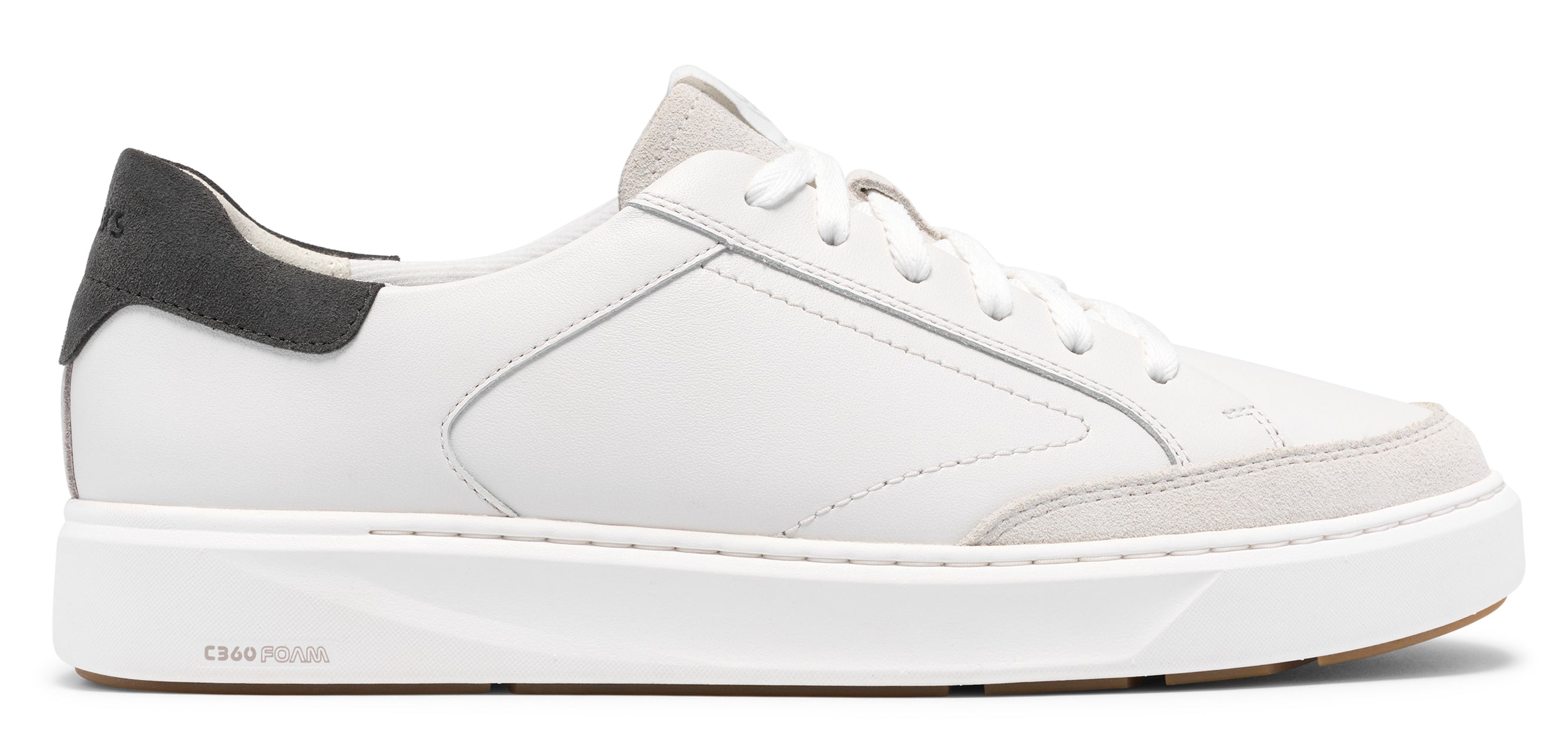 Men's Clarks Code C Tie – Leather Comfort Sneakers