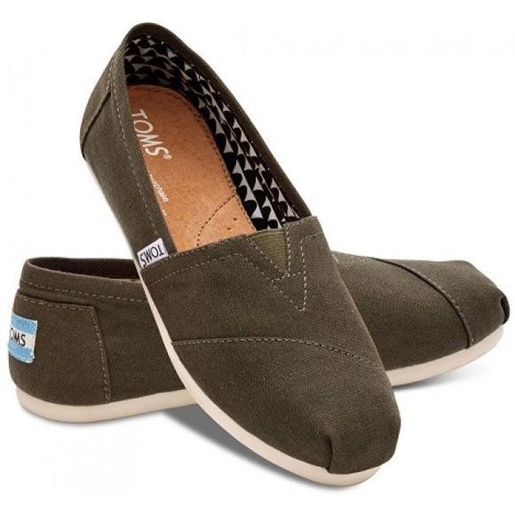 Toms Women's Black Twill Classic Wedge Sandals Cork Heel Peep Toe Shoes  Size 7 | eBay