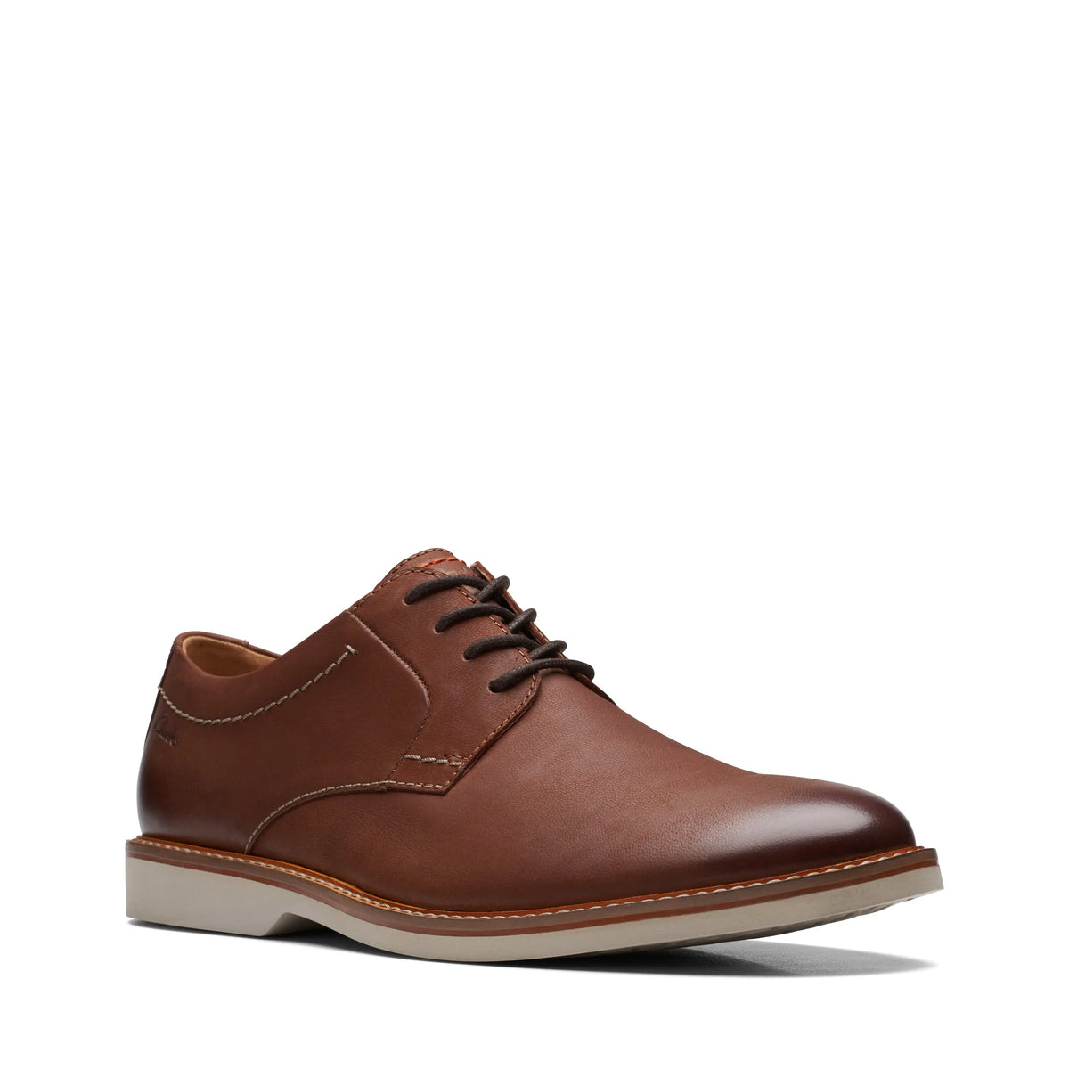 Clarks Atticus Cap Oxford Mens Dark Brown Leather Dress Shoes Size 10 M NEW Clarks Atticus LT Lace | Premium Nubuck Men main image 3