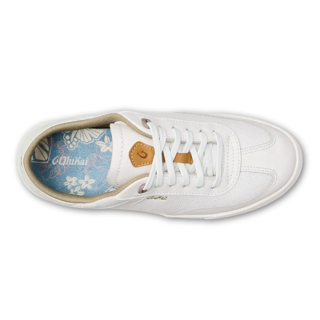 Olukai Women's  Kilea Sneaker – Retro Court Style with All-Day Comfort