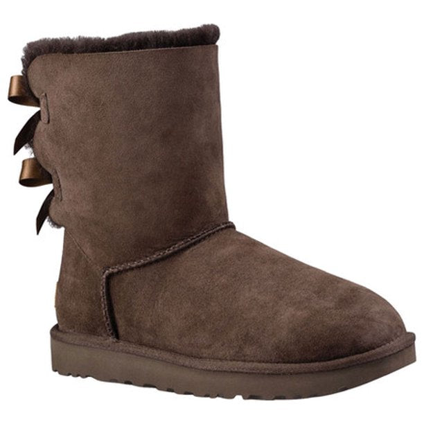 Ugg womens bailey sale bow ii boots chocolate