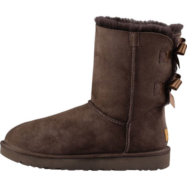 Ugg womens bailey clearance bow ii boots chocolate