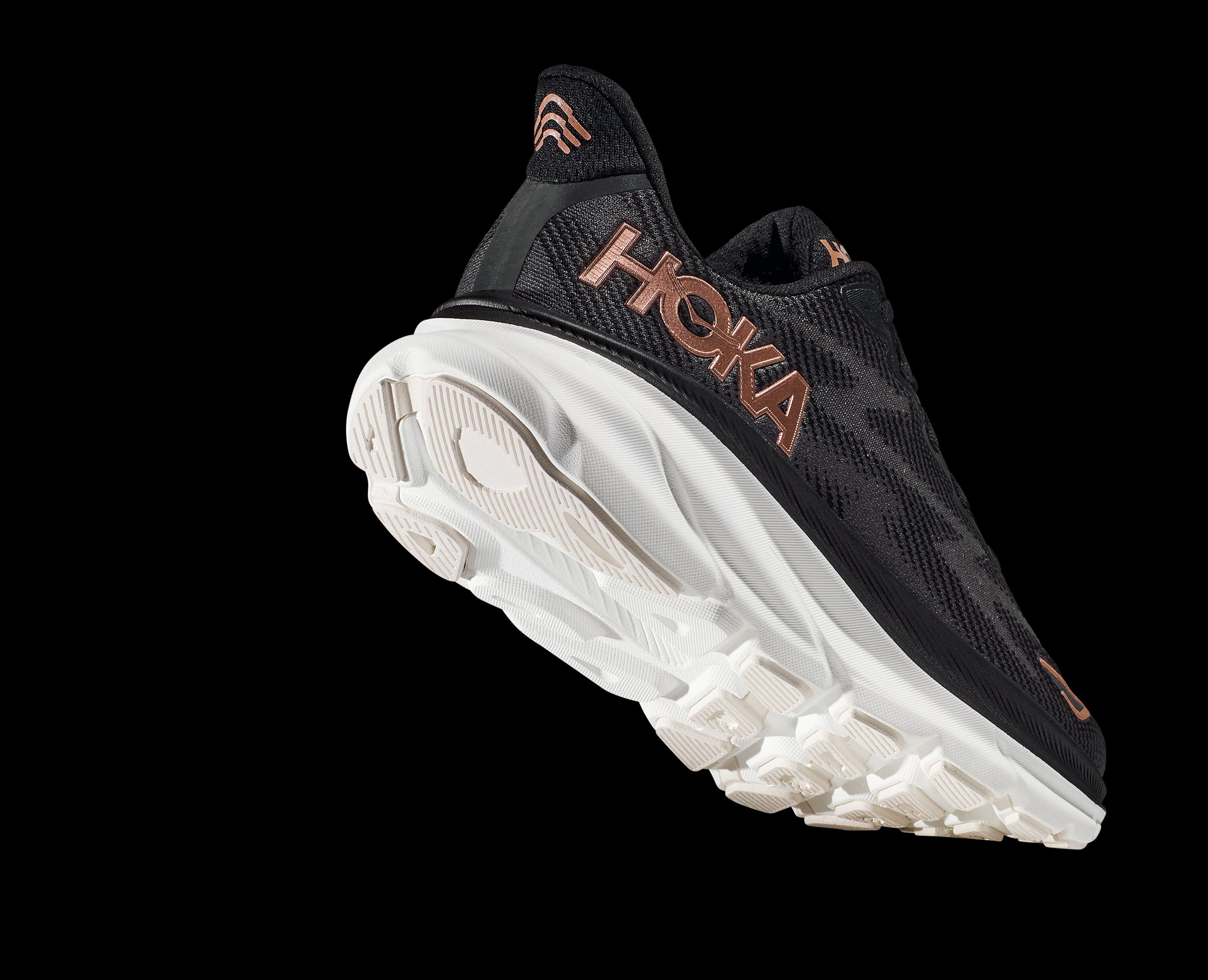 Hoka one one clifton sales 6 womens black rose gold