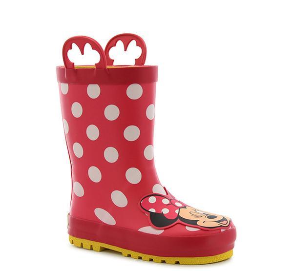 Kid's Minnie Mouse Rain Boots
