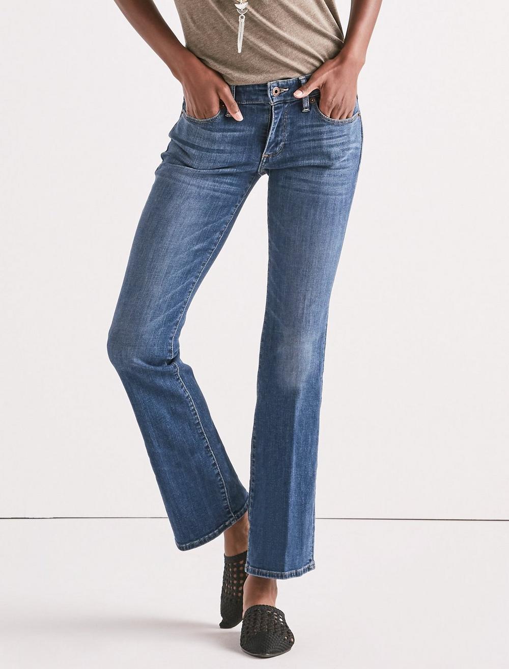 Mid Rise Sweet Boot Jean