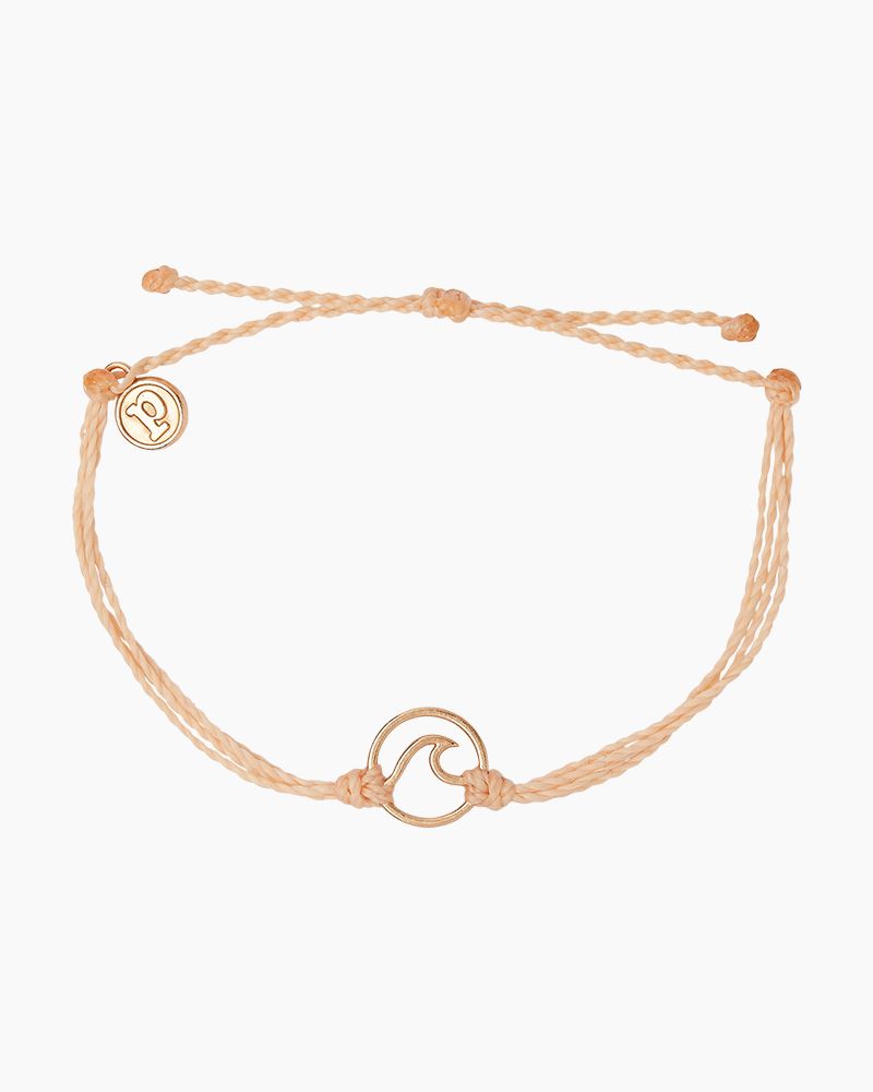 Rose Gold Wave Bracelet