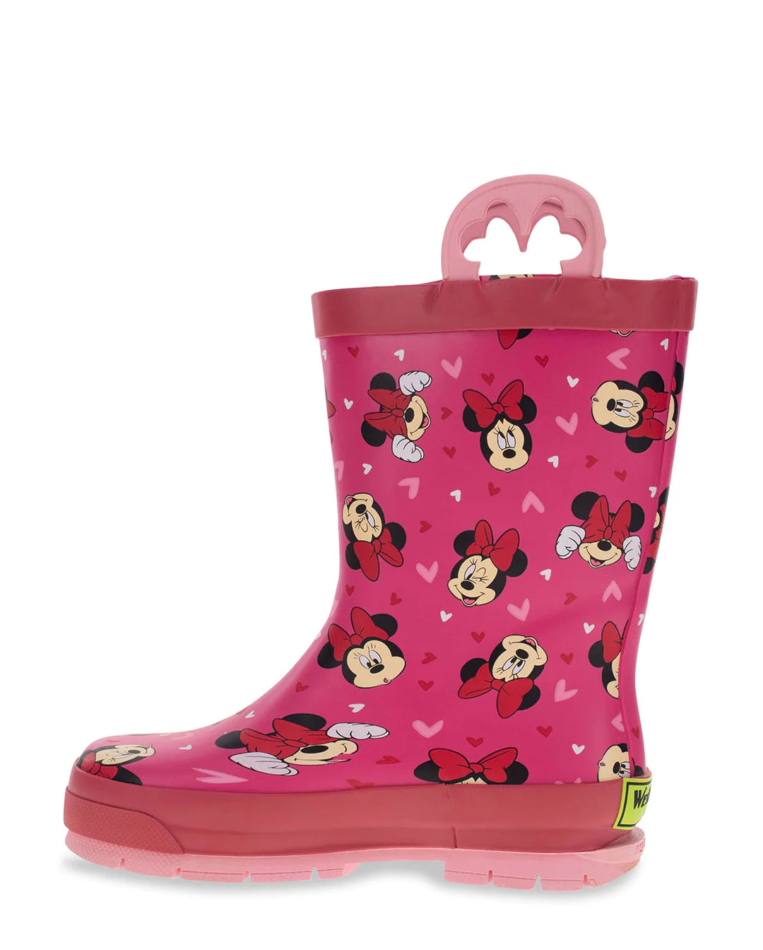 Kid's Minnie Mouse Love Rain Boot