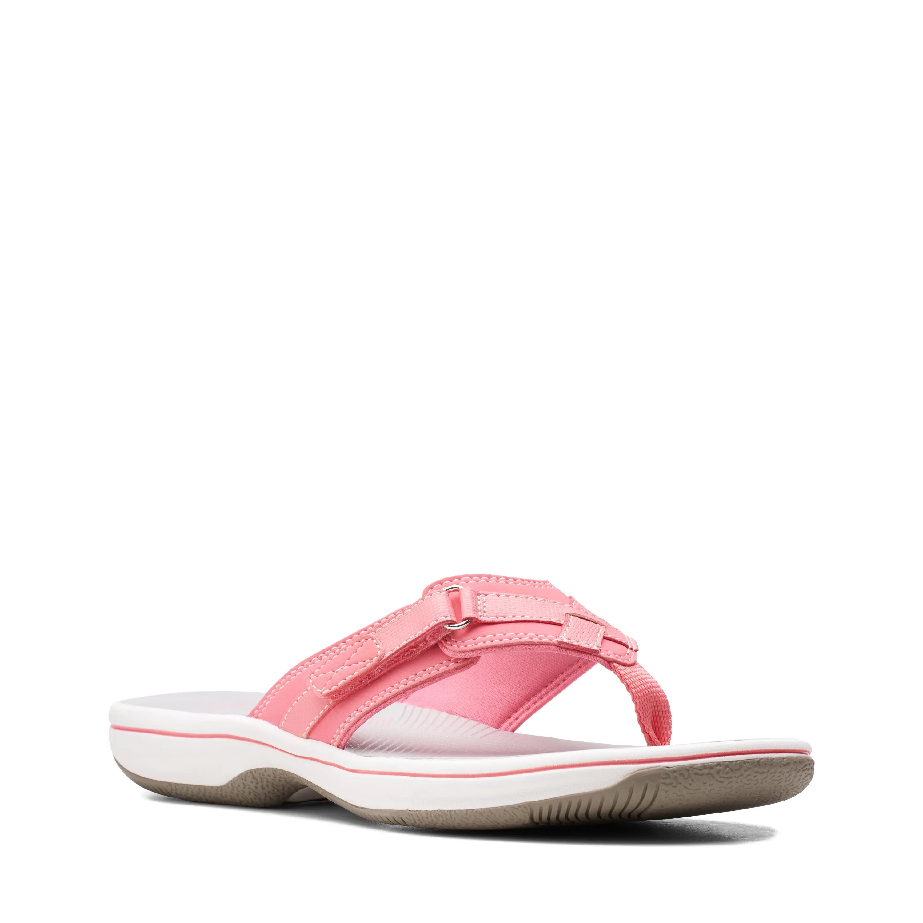 Women s Clarks Breeze Sea Sandal Peach 9 M